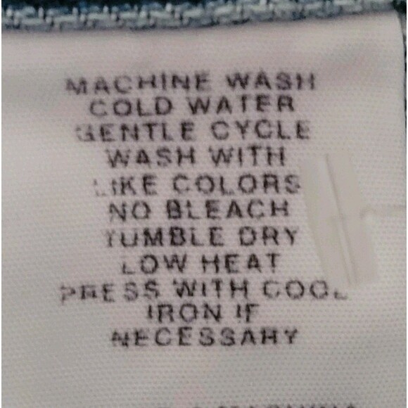 Vtg Jones Sport Jeans Womens 16 (34Wx30.5L) Blue High Waist Mom Jeans 90… - Picture 11 of 13